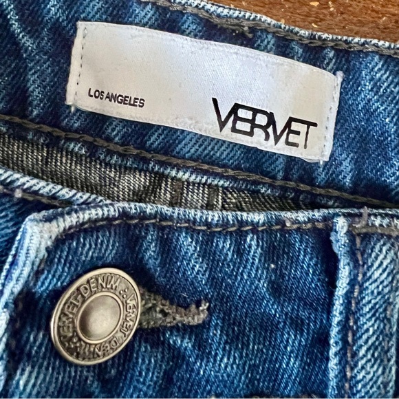 VERVET Super Distressed Boyfriend Straight Jean - Size 27 - Picture 7 of 11